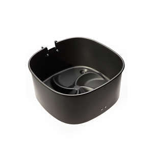 Panela Suporte Preta Cesta Airfryer Walita RI9240