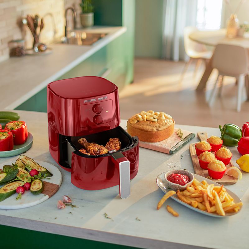 Fritadeira-Airfryer-Serie-3000-Philips-Walita-Vermelha-1400W---RI9201---7