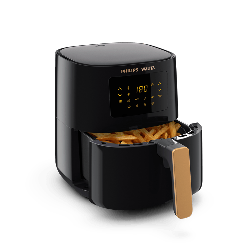 Fritadeira Airfryer Conectada Série 5000 Philips Walita Preta 1400W ...