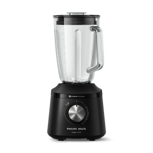Liquidificador Série 3000 Turbo Jarra de Vidro Preto Philips Walita 700W - HR2272
