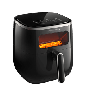 Fritadeira Airfryer Com Visor e Painel Digital 5,6L Philips Walita 1700W - HD9257