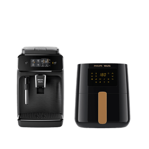 Fritadeira Airfryer Conectada + Cafeteira Espresso Philips Walita