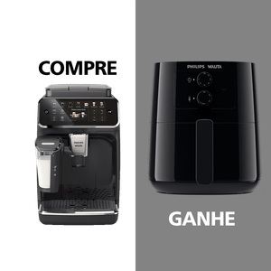 Compre Cafeteira Superautomática LatteGo Série 4400 Ganhe Fritadeira Airfryer Série 3000