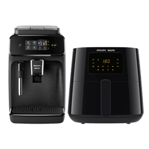 Cafeteira Espresso Superautomática Série 1200 + Fritadeira Airfryer Série 3000