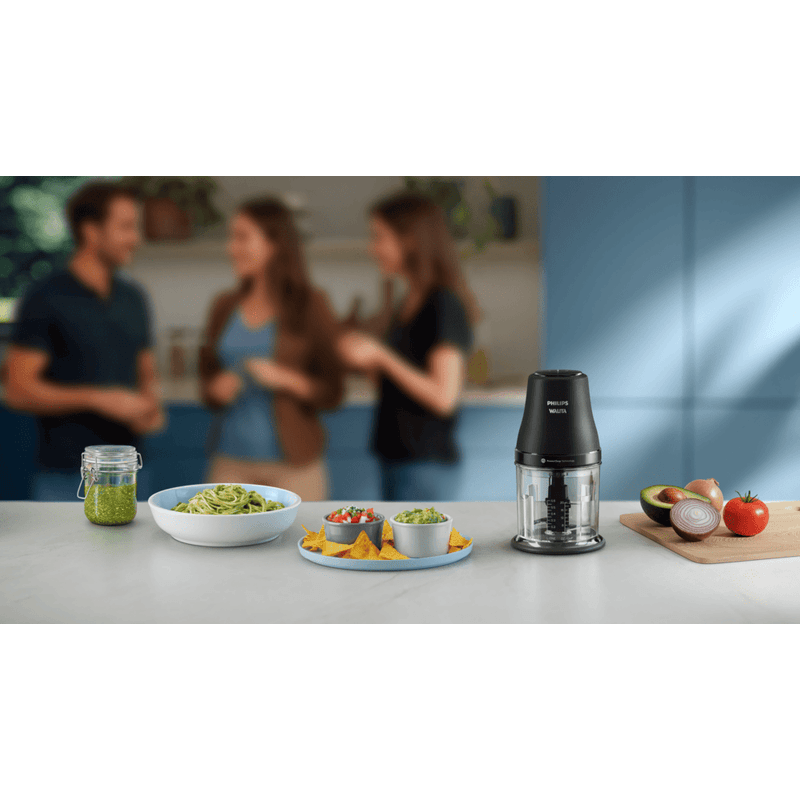 Processador de Alimentos PowerChop Série 3000 Philips Walita Preto